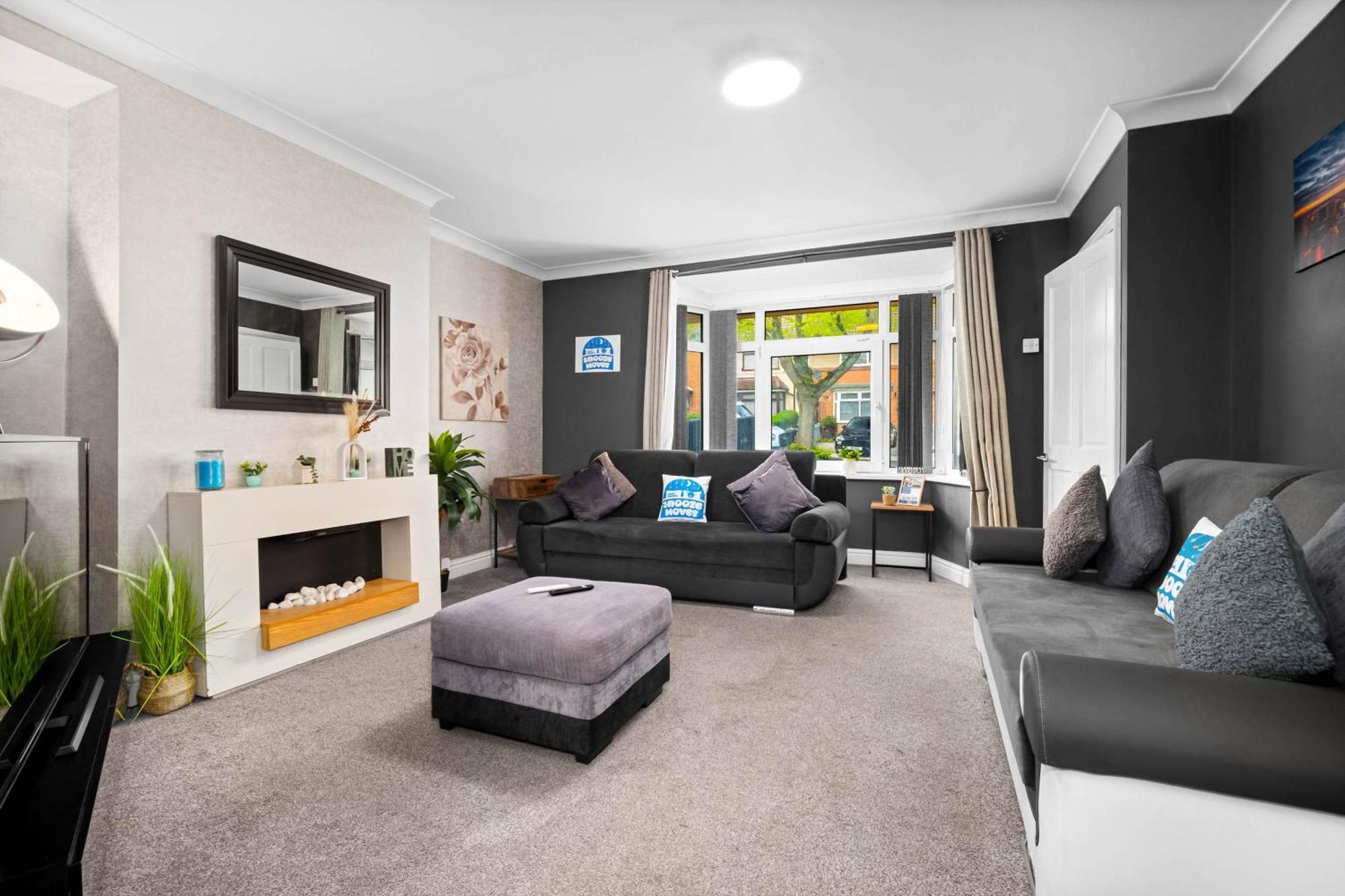 Stylish 3 Bedroom Home Away From Home Birmingham Kültér fotó