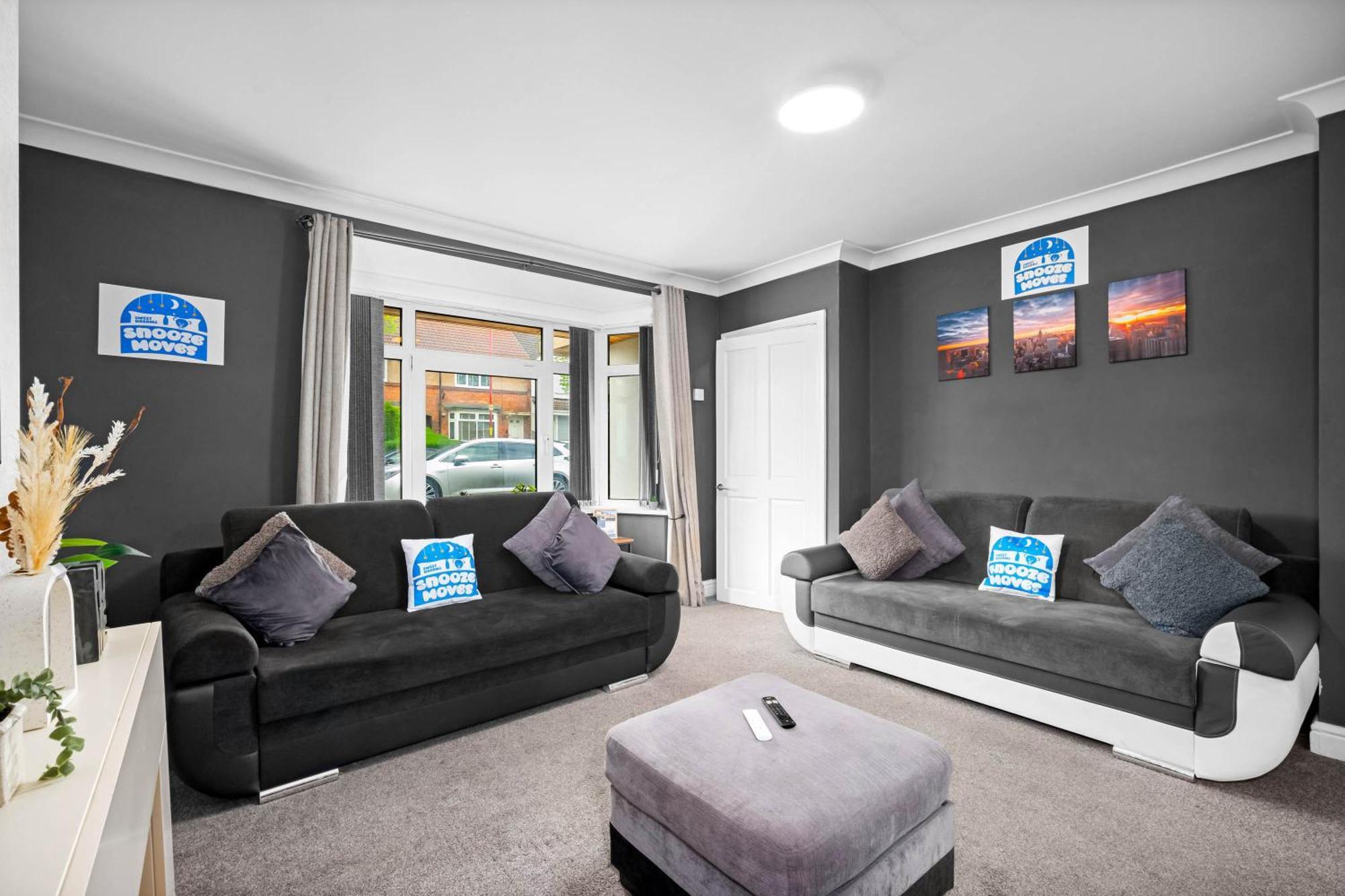 Stylish 3 Bedroom Home Away From Home Birmingham Kültér fotó